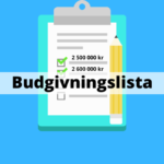 Budgivningslista bostad