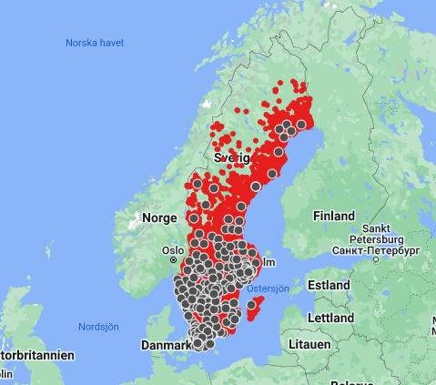 Fastighetsbyråns kontor i sverige