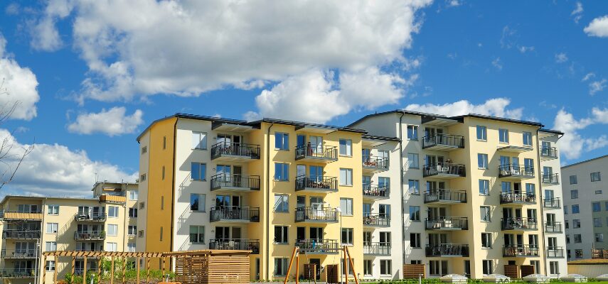 Genomsnittlig belåning i svenska bostadsrättsföreningar
