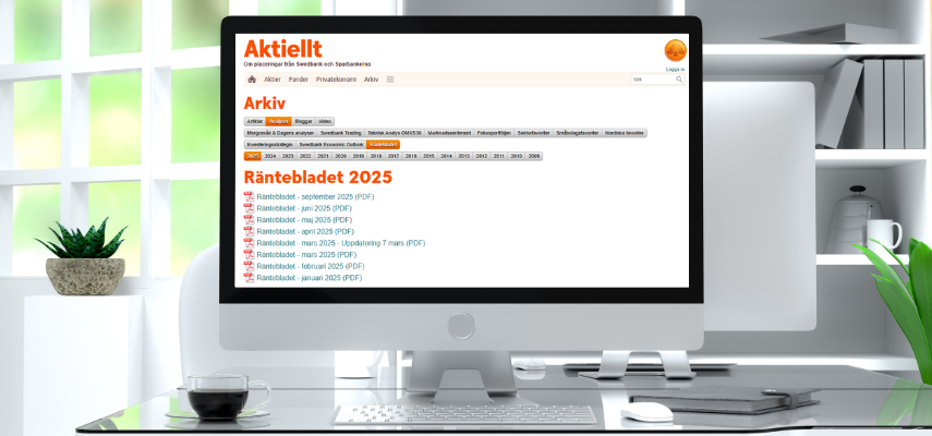 Swedbanks ränteprognoser