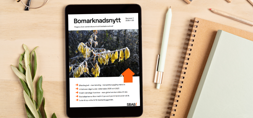 Sammanfattning av SBAB bomarknadsnytt